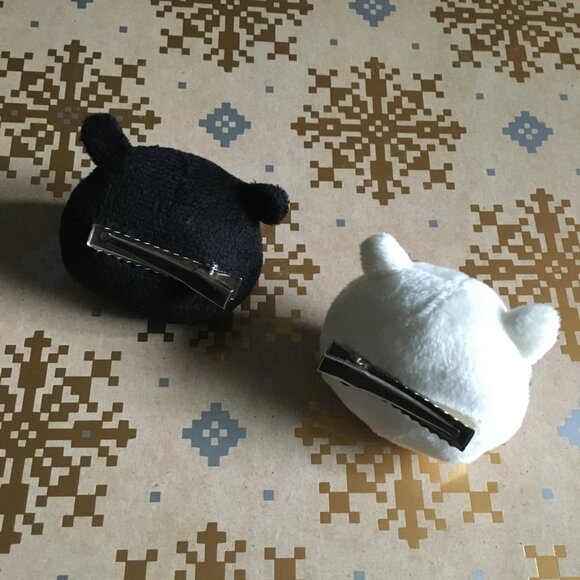 Handmade Monokuma Hair Clips Super Danganronpa 2: Sayonara Zetsubou Gakuen - Picture 5 of 8